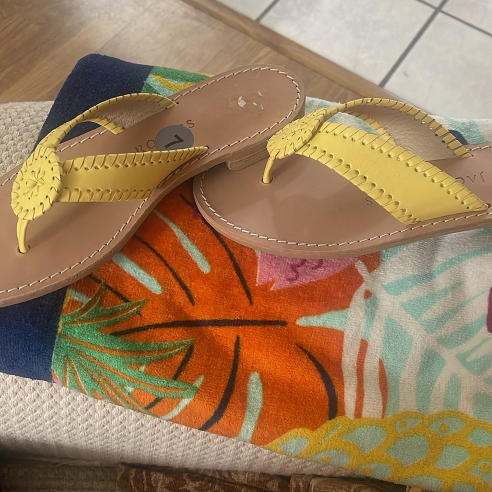 JACK ROGERS LEATHER SANDAL🎊PRICE DROP🎊 - Picture 2 of 8